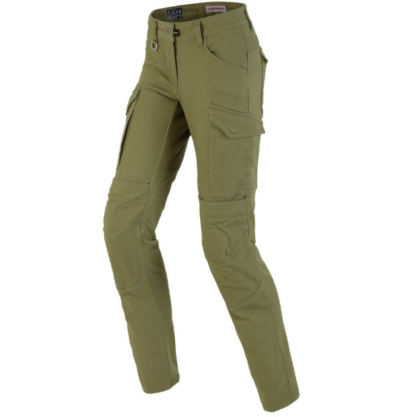 Жіночі мотоциклетні джинси Spidi Pathfinder Lady зелені