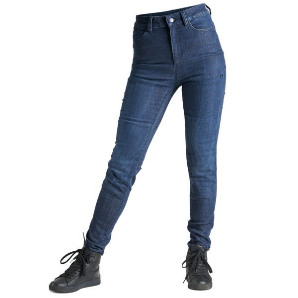 Джинси мотоциклетні жіночі Pando Moto Kusari Cor 02 сині