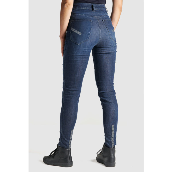 Джинси мотоциклетні жіночі Pando Moto Kusari Cor 02 сині