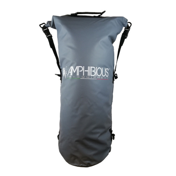 Водонепроникна сумка Amphibious Tube 60L сірий об'єм: 60l
