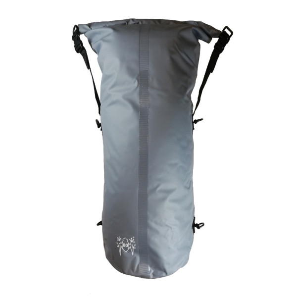 Водонепроникна сумка Amphibious Tube 60L сірий об'єм: 60l