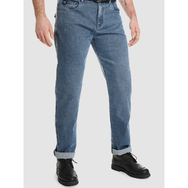 Мотоциклетні джинси Pando Moto James regular blue