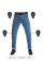 Мотоциклетні джинси Pando Moto James regular blue