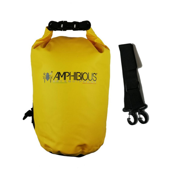 Водонепроникна сумка Amphibious Tube 10L жовта
