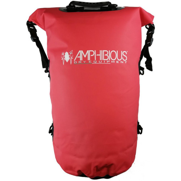 Водонепроникна сумка Amphibious Tube 40L червоний об'єм: 40 л