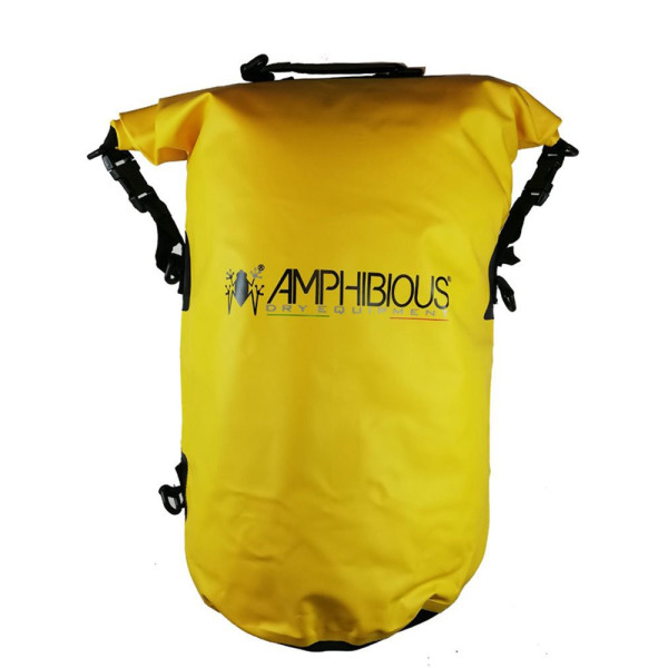 Водонепроникна сумка Amphibious Tube 40L жовта об'єм: 40 л