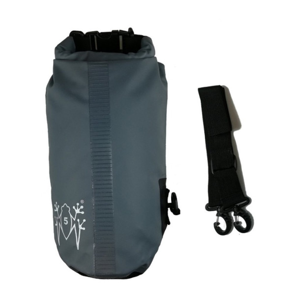 Водонепроникна сумка Amphibious Tube 5L сірого кольору