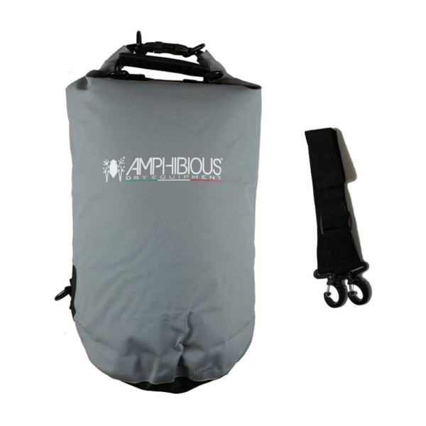 Водонепроникна сумка Amphibious Tube 10L сірий