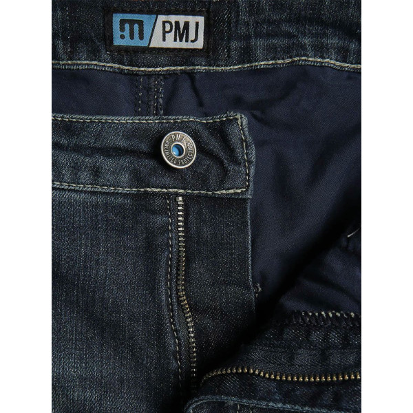 Джинси мотоциклетні жіночі PMJ New Florida сині