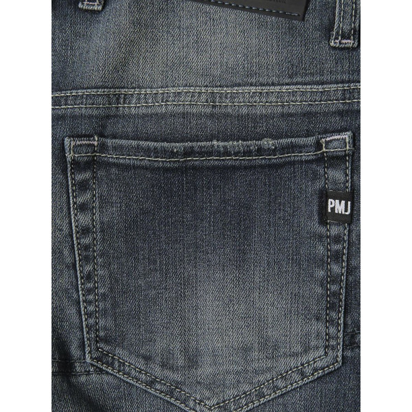 Джинси мотоциклетні жіночі PMJ New Florida сині