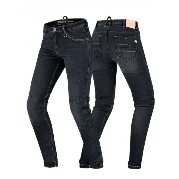 Джинси мотоциклетні жіночі Shima Devon чорні