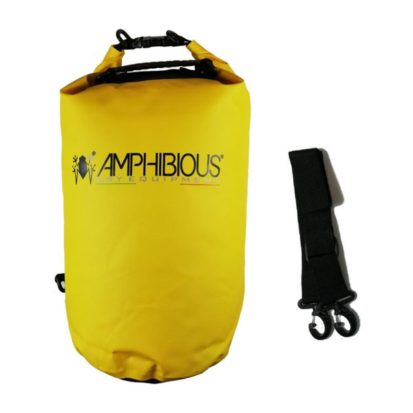 Водонепроникна сумка Amphibious Tube 20L жовта