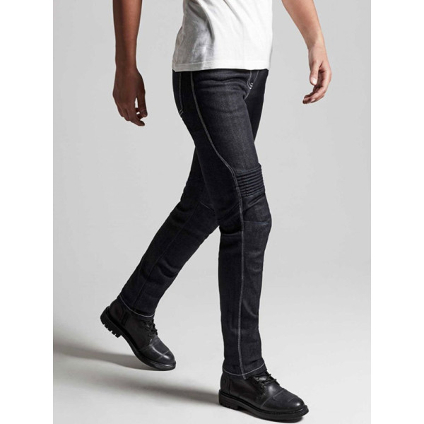 Джинси мотокросові жіночі Spidi Furious Pro чорні-сині