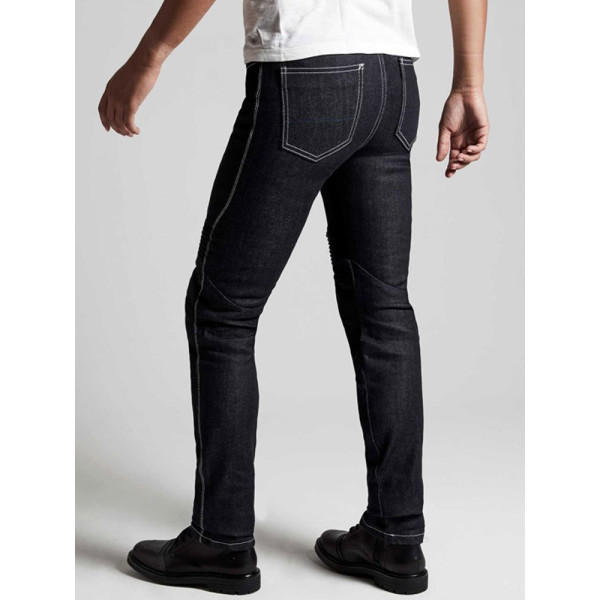 Джинси мотокросові жіночі Spidi Furious Pro чорні-сині