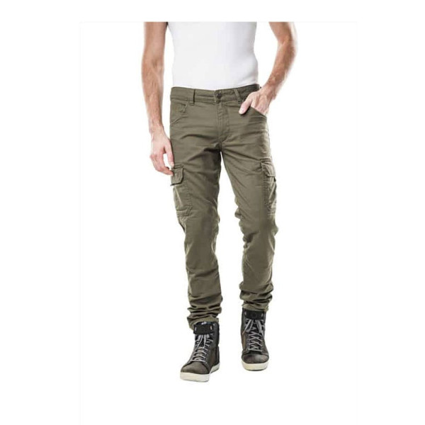 Мотоциклетні джинси Mottowear Helios зелені