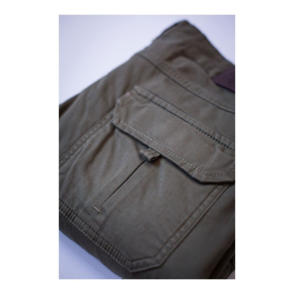 Мотоциклетні джинси Mottowear Helios зелені