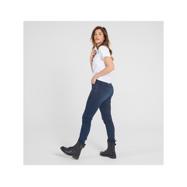 Джинси мотоциклетні жіночі John Doe Ruby сині