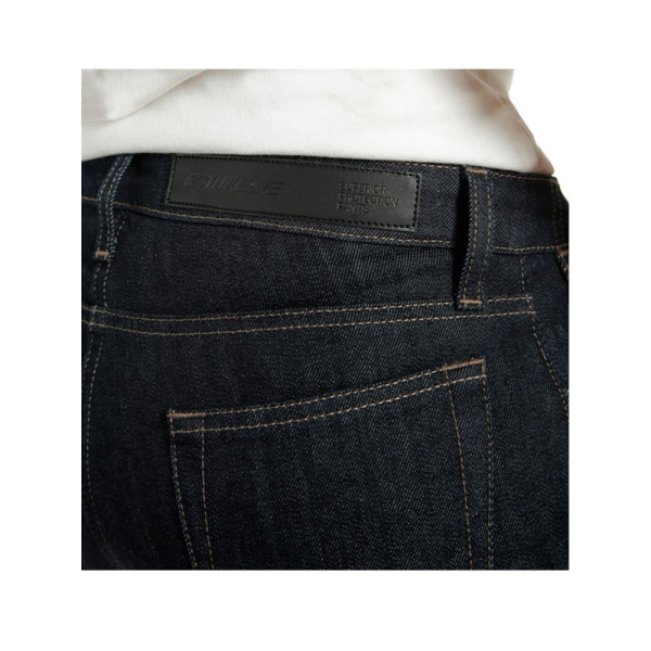 Джинси мотокросові жіночі Dainese Denim Slim Lady Tex сині