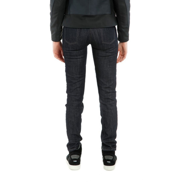 Джинси мотокросові жіночі Dainese Denim Slim Lady Tex сині