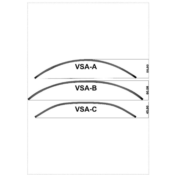 Дефлектор мотоциклетного скла універсальний MRA Vario-Touring-part 