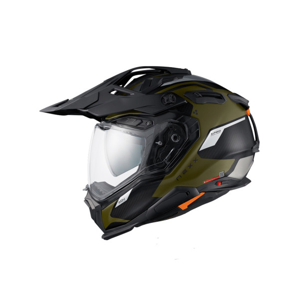 Шолом adventure Nexx X.Wed 3 Keyo чорний-зелений-срібний