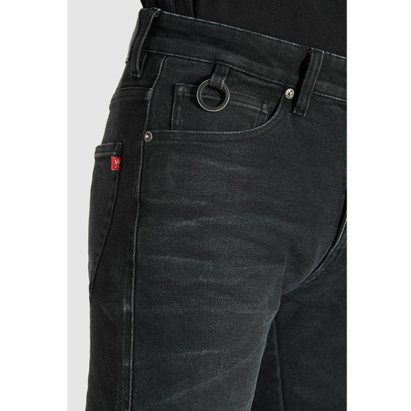 Мотоциклетні джинси Pando Moto Robby Arm 01 чорні