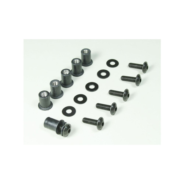 Гвинти для мотоциклетних вітрових стекол MRA, розм. M5, 6 шт