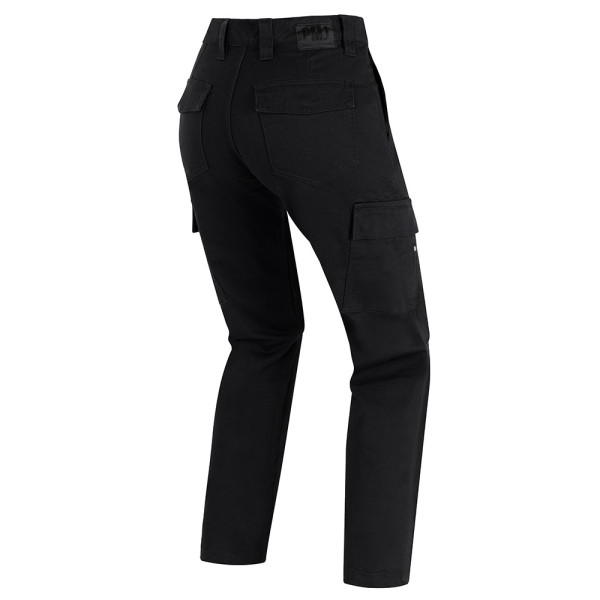 Жіночі мотоциклетні джинси PMJ Electra Cargo чорні