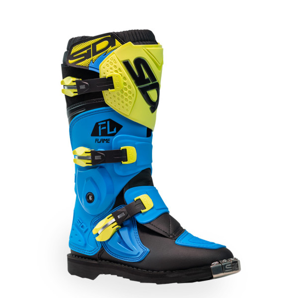 Дитячі бути ендуро Sidi Flame синьо-зелено-чорні