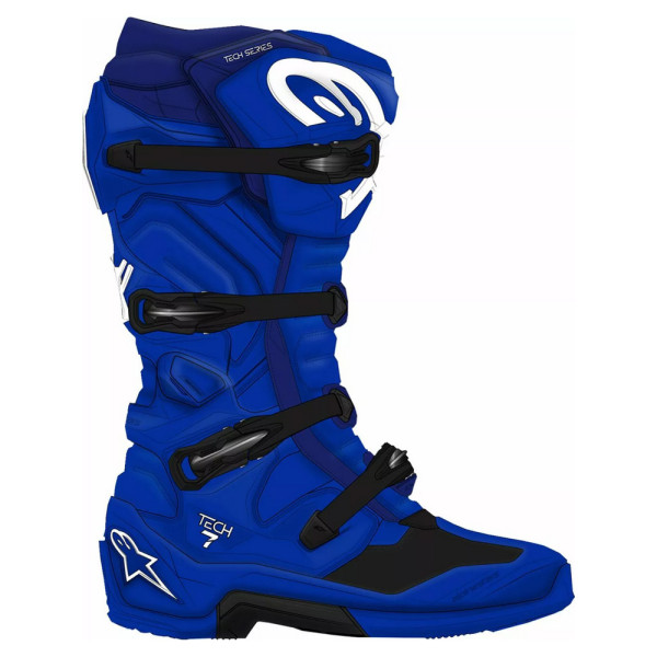 Бутси ендуро Alpinestars MX Tech 7 сині