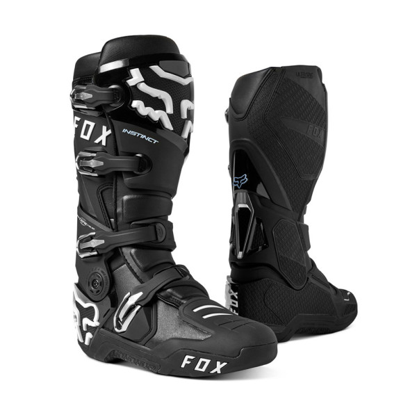 Бутси ендуро Fox Instinct 2.0 чорні-білі