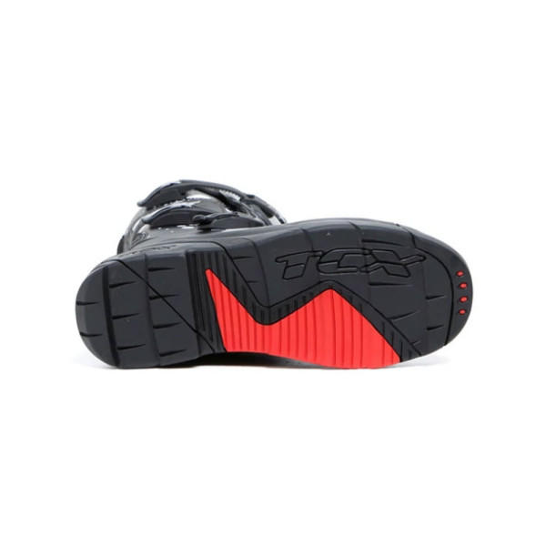 Дитячі мотоциклетні черевики TCX Comp Kid чорні-білі