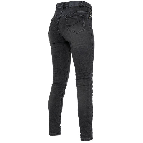 Джинси мотоциклетні жіночі John Doe Jane High Mono чорні