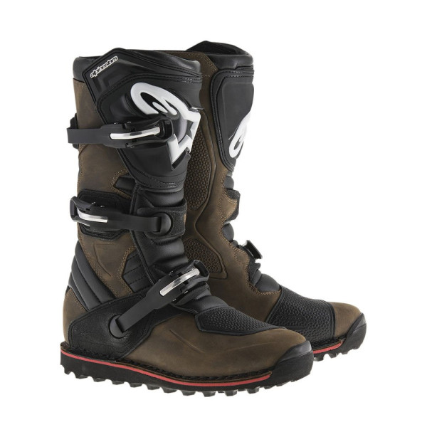 Бутси ендуро Alpinestars MX Tech T коричнево-чорні