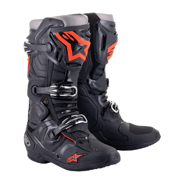 Бутси ендуро Alpinestars MX Tech 10 чорні-червоні