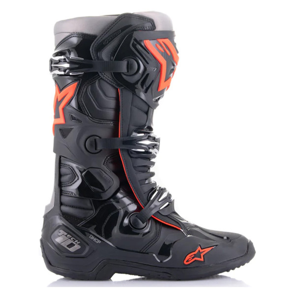 Бутси ендуро Alpinestars MX Tech 10 чорні-червоні