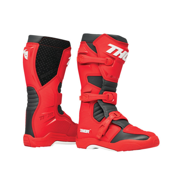 Бутси ендуро Thor Blitz XR червоно-сірі