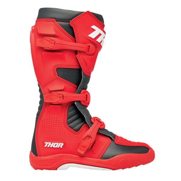 Бутси ендуро Thor Blitz XR червоно-сірі