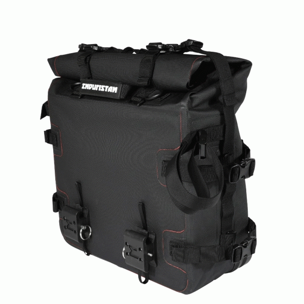 Мотоциклетна сумка Enduristan Monsoon Evo L чорна об'єм: 34л