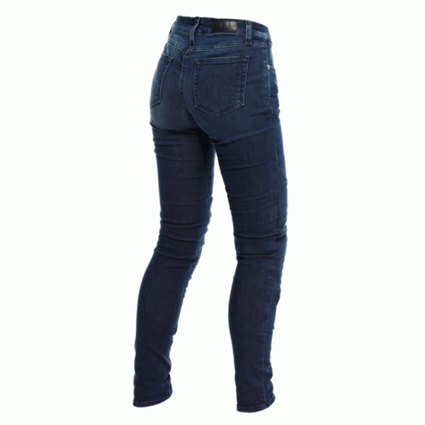 Джинси мотокросові жіночі Dainese Denim Brushed Skinny Tex сині