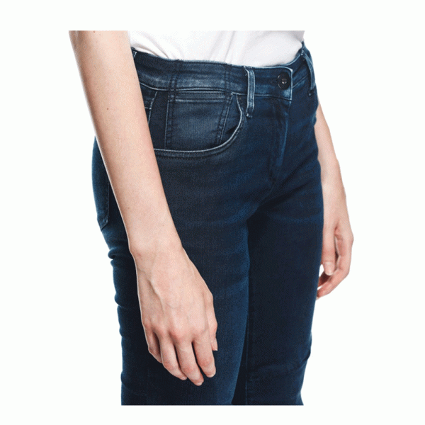Джинси мотокросові жіночі Dainese Denim Brushed Skinny Tex сині