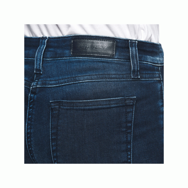 Джинси мотокросові жіночі Dainese Denim Brushed Skinny Tex сині