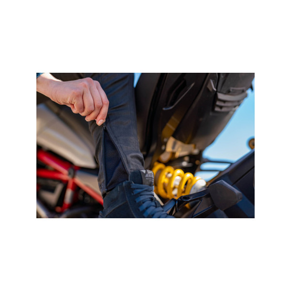 Жіночі мотоциклетні джинси Shima NOX 2.0 чорні