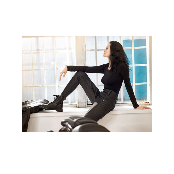 Жіночі мотоциклетні джинси Shima NOX 2.0 чорні