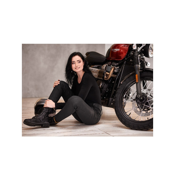 Жіночі мотоциклетні джинси Shima NOX 2.0 чорні