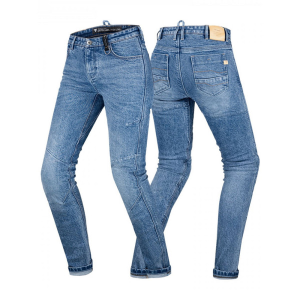 Джинси мотоциклетні жіночі Shima Devon сині