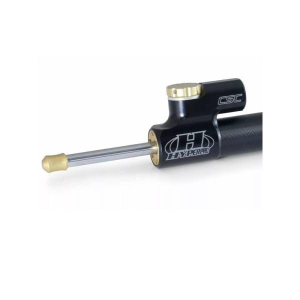 Амортизатор повороту Hyperpro CSC чорний - лінійний перевернутий 90 мм