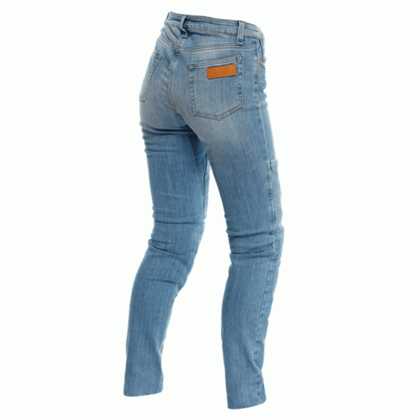 Джинси мотокросові жіночі Dainese Denim Stone Slim Tex сині
