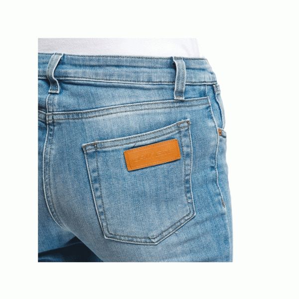 Джинси мотокросові жіночі Dainese Denim Stone Slim Tex сині