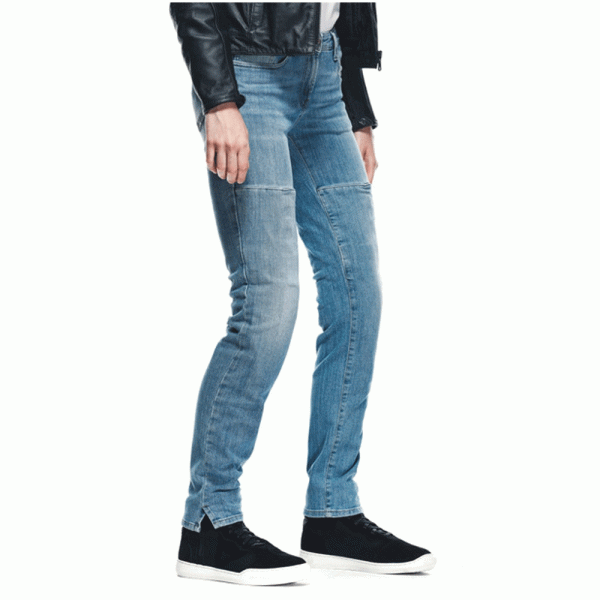 Джинси мотокросові жіночі Dainese Denim Stone Slim Tex сині